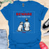 Beware crazy bulldog lady - V1 - The Sign T-Shirt